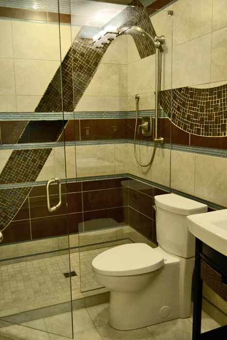 Woven Wave, Sloped Niche